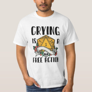 Drogen is een vrije actie t-shirt