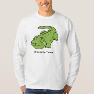 Drogen van groene krokodillen Shirt Polo Mannen Vr