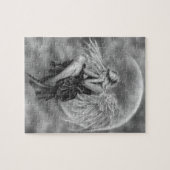 Drogen van Moon Angel Jigzaag Puzzle Legpuzzel (Horizontaal)