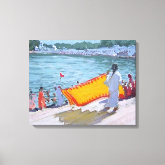 Drogen van Sari Pushkar Canvas Afdruk (Voorkant)