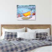 Drogen van Sari Pushkar Canvas Afdruk (Insitu (Slaapkamer))