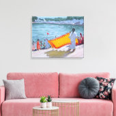 Drogen van Sari Pushkar Canvas Afdruk (Insitu (Woonkamer))