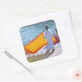 Drogen van Sari Pushkar Vierkante Sticker (Envelop)