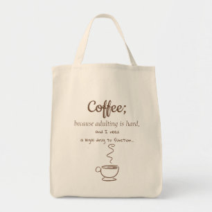 Drogue légale : Café - Sac fourre-tout d'alimentat