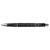 Droit d'auteur Stylo noir typographique moderne (Devant)