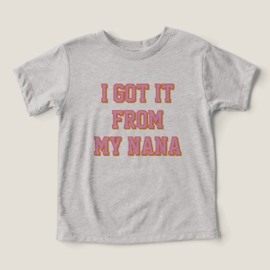 Droit de Nana T-Shirt (Design Recto)