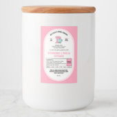 Droit du chalet Accueil Boulangerie Étiquette Femi (Devant)