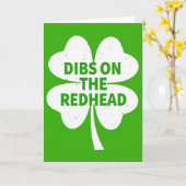Droit Sur La Carte Chance Rousse (Fleur jaune)