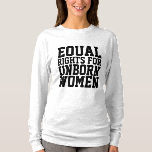 DROITS ANTI-AVORTEMENT ET ÉGAUX POUR LES T-shirts