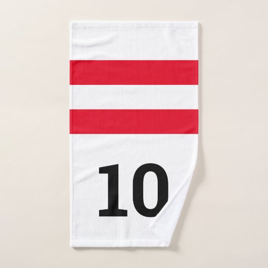 Drôle 10 broches pour Bowlers à droite  (Serviette à main)