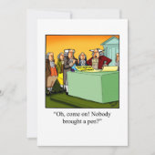 Drôle 4 juillet Invitations de fête (Devant)