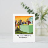 Drôle 4 juillet Invitations de fête (Debout devant)