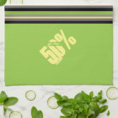 Drôle 50 / 50 Serviette Couple (Plié)