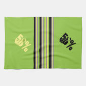 Drôle 50 / 50 Serviette Couple (Horizontal)