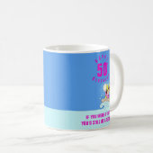 Drôle 50e anniversaire tasse de café (Devant droit)