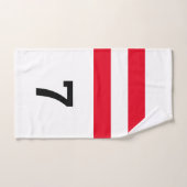 Drôle 7 broches pour Bowlers de gauche (Serviette à main)