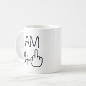 Drôle 90e anniversaire de café Mug (Devant gauche)