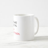 Drôle à dire tasse de café (Devant droit)