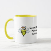 Drôle Abeille De Reine Et Drones Buzz De Café Mug  (Gauche)