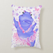 Drôle Accent Coussin Ballerina Hippo Ballet Dancer (Dos(Vertical))
