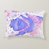 Drôle Accent Coussin Ballerina Hippo Ballet Dancer (Dos)