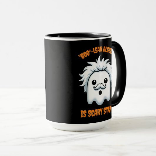 Drôle algèbre booléenne est effrayant Stuff Mug (Devant droit)