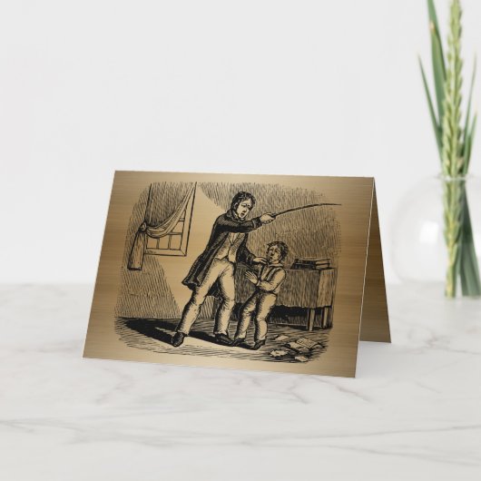 Drôle alternative mauvaise carte papa (Devant)