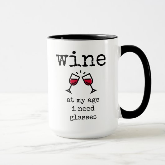 Drôle, Amateur De Vins, Citation, Mug De Café (Droite)