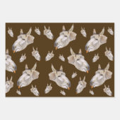 Drôle âne, Feuilles d'enveloppement de cadeaux, (Devant)