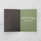 Drôle Anniversaire Carte Avec Tigre (Intérieur)