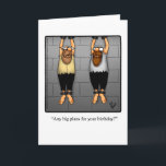 Drôle Anniversaire Carte Humour Pour Ami<br><div class="desc">Profitez de la diffusion du rire avec cette carte de voeux d'anniversaire hilarante du caricaturiste Bill Abbott ; envoyez des rires avec vos meilleurs voeux pour un joyeux anniversaire. Le dessin de Bill Abbott "Spectickles", la bande dessinée de la communauté internationale, a également paru dans Hallmark U.K., Reader's Digest, Saturday...</div>