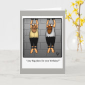 Drôle Anniversaire Carte Humour Pour Ami (Fleur jaune)