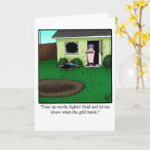 Drôle Anniversaire Carte Pour Lui Spectickles (Fleur jaune)