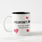 Drôle anti-Valentin Mug (Gauche)