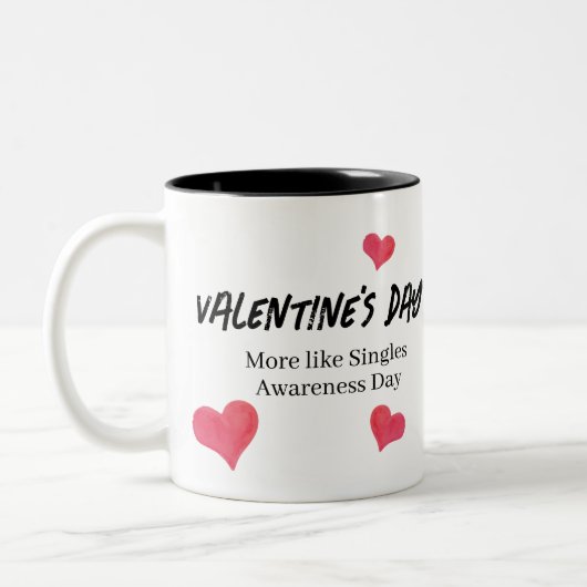Drôle anti-Valentin Mug (Gauche)