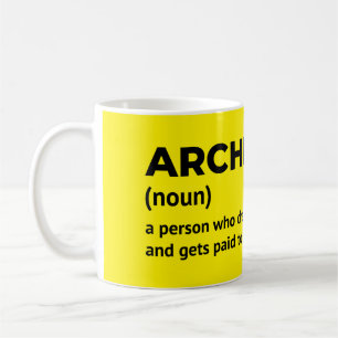 Drôle Architecte Mug Cadeau