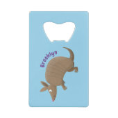 Drôle armadillo joyeux dessin animé (Devant)