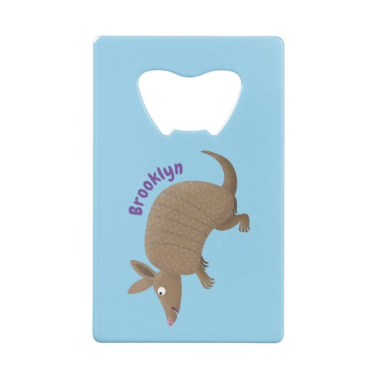 Drôle armadillo joyeux dessin animé (Dos)