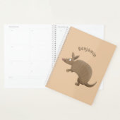Drôle armadillo joyeux dessin animé (Devant avec enveloppe)