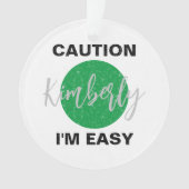 Drôle Attention Je suis facile ski et snowboard (devant)