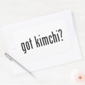 Drôle autocollant "Kimchi" ? (Enveloppe)