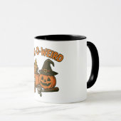 Drôle automne Halloween Mug (Devant droit)