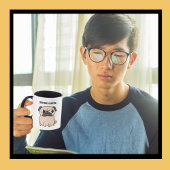 Drôle avant le café après le café Carlin Mug