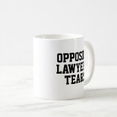 Drôle avocat cadeau café Mug (Devant droit)