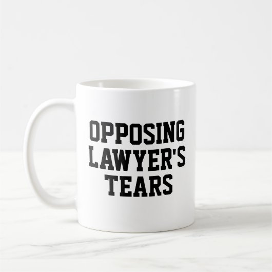 Drôle avocat cadeau café Mug (Gauche)