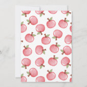 drôle Baby shower Teddy Bear Honey Bee Invitation (Dos)