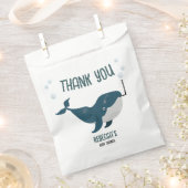Drôle baleine baby shower Favoriser les sacs (Coupé)