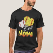 Drôle Ball Nona Softball Cadeaux Pullover H (Devant)