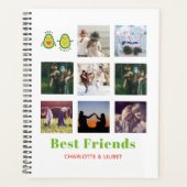 Drôle BFF PHOTO COLLAGE Cadeau personnalisé AVOCAD (Devant)