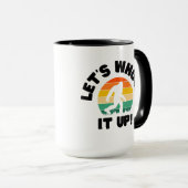 Drôle Bigfoot Oublions la Mug de café (Devant droit)